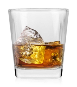 PAKIET 6 sztuk: szklanki reklamowe / firmowe z TWOIM logo firmy / grawerowane - Trend Glass kwadratowe 300ml