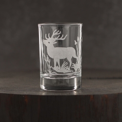 Kieliszki do wódki SHOT Myśliwskie (NR101) 50 ml | 6 szt. w pudełku Szklanka.pl