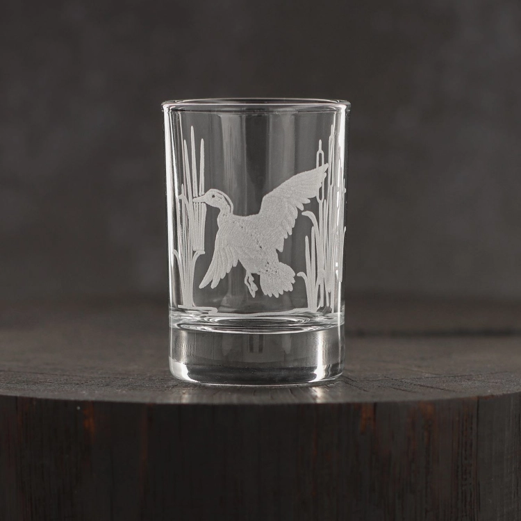 Kieliszki do wódki SHOT Myśliwskie (NR101) 50 ml | 6 szt. w pudełku Szklanka.pl