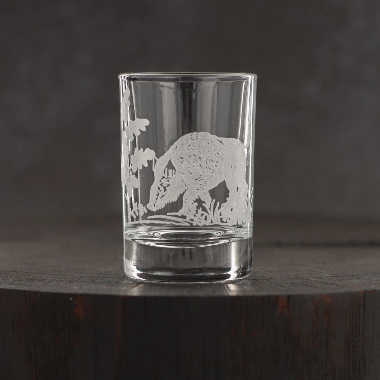 Kieliszki do wódki SHOT Myśliwskie (NR101) 50 ml | 6 szt. w pudełku Szklanka.pl