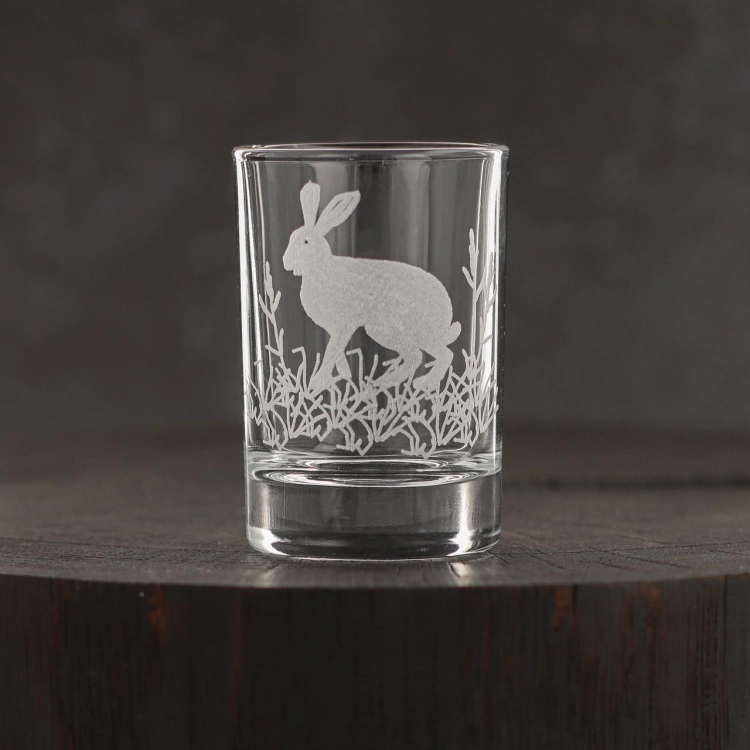 Kieliszki do wódki SHOT Myśliwskie (NR101) 50 ml | 6 szt. w pudełku Szklanka.pl