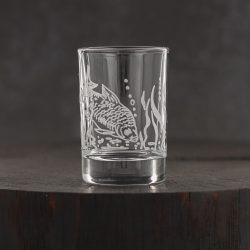 Kieliszki do wódki SHOT Wędkarskie (NR101) 50 ml | 6 szt. w pudełku Szklanka.pl