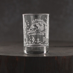 Kieliszki do wódki SHOT Wędkarskie (NR101) 50 ml | 6 szt. w pudełku Szklanka.pl