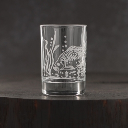 Kieliszki do wódki SHOT Wędkarskie (NR101) 50 ml | 6 szt. w pudełku Szklanka.pl