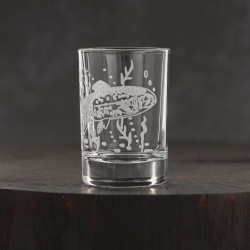 Kieliszki do wódki SHOT Wędkarskie (NR101) 50 ml | 6 szt. w pudełku Szklanka.pl