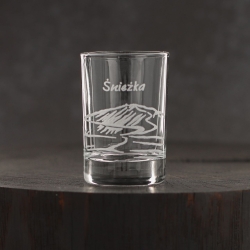 Kieliszki do wódki SHOT Polskie Góry (NR101) 50 ml | 6 szt. w pudełku Szklanka.pl