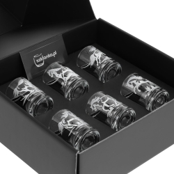 Kieliszki do wódki SHOT Konie (NR101) 50 ml | 6 szt. w pudełku Szklanka.pl