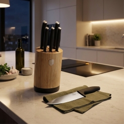 Komplet noży w bloku Berlinger Haus Antracit Collection BH-2672