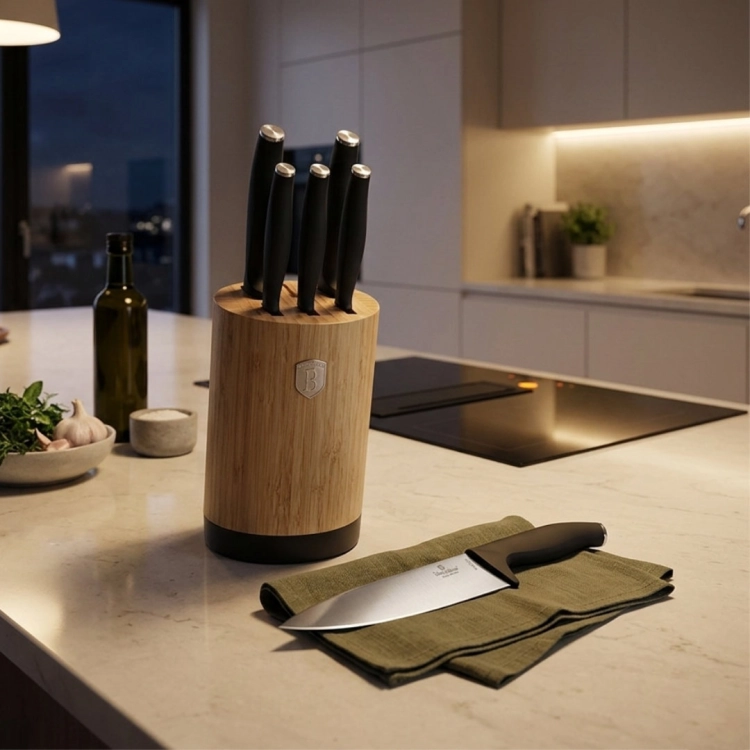 Komplet noży w bloku Berlinger Haus Antracit Collection BH-2672