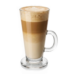 Szklanki do latte z grawerem logo firmy | Glasmark 250ml | 6 szt.