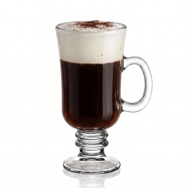 Szklanki do latte z grawerem logo firmy | Glasmark IRISH COFFEE 200ml | 6 szt.