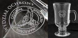 Szklanki do latte z grawerem logo firmy | Glasmark IRISH COFFEE 200ml | 6 szt.