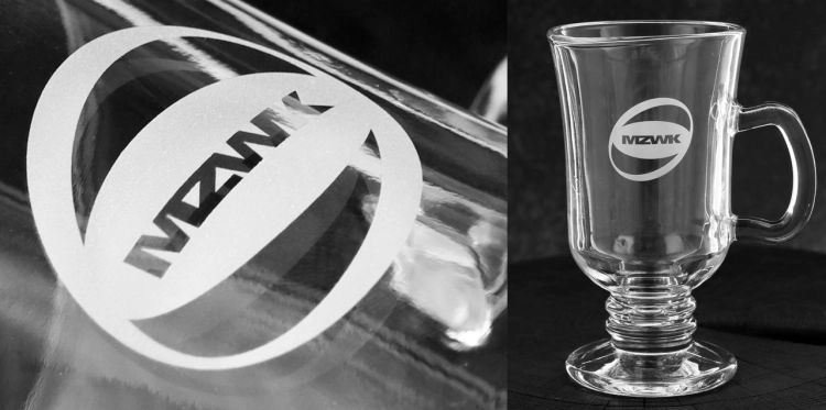 Szklanki do latte z grawerem logo firmy | Glasmark IRISH COFFEE 200ml | 6 szt.