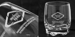 Szklanki do wody soku whisky z grawerem logo firmy | Glasmark 250ml (8011) | 6 szt.