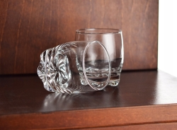 Szklanki do wody soku whisky z grawerem logo firmy | Glasmark 250ml (8011) | 6 szt.