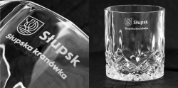 Szklanki do wody soku whisky z grawerem logo firmy | Bohemia CLASSICO 300ml | 6 szt.