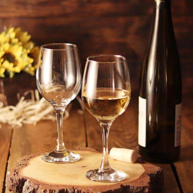 Kieliszki do wina wody z grawerem logo firmy | Glasmark 250ml (0562) | 6 szt.