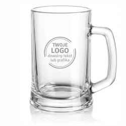 Kufle do piwa z grawerem logo firmy | Pasabahce PUB 660ml | 6 szt.