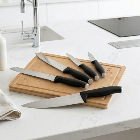Przejdź do produktu Zestaw noży z deską Berlinger Haus Antracite Collection BH-2961