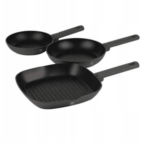 Przejdź do produktu Zestaw patelni Berlinger Haus Antracite Collection BH-8139