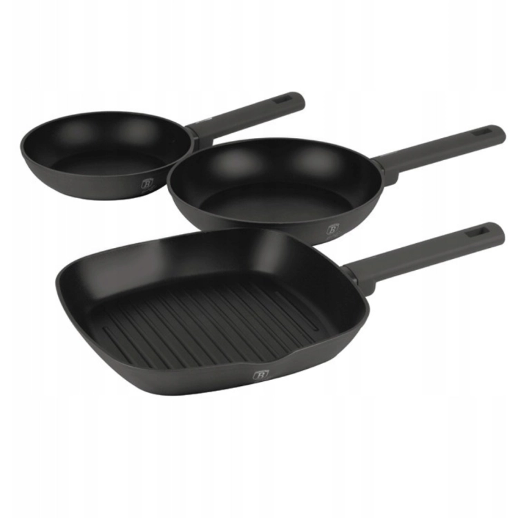 Zestaw patelni Berlinger Haus Antracit Collection BH-8139
