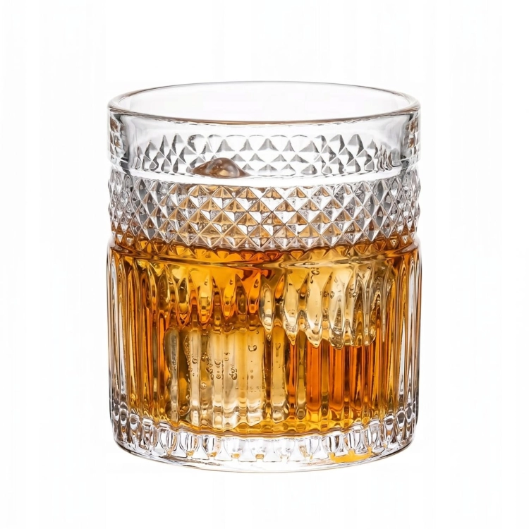 Niskie szklanki do whisky soku wody Altom Design GRETA 330ml 6szt