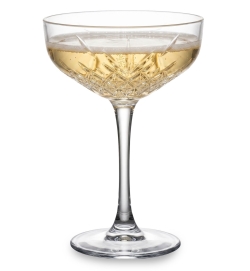PASABAHCE Timeless płaskie kieliszki do szampana 255ml | 4szt. | 440236