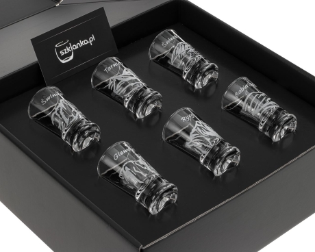 Przejdź do produktu Kieliszki do wódki "Polskie Góry" (G0090) 25 ml 6 szt. w pudełku Szklanka.pl