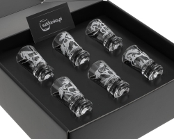 Kieliszki do wódki KONIE (G0090) 25ml 6szt. w pudełku Szklanka.pl