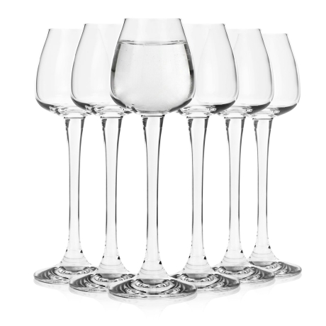 Przejdź do produktu Kieliszki do wódki likieru BOHEMIA Anser 70 ml | 6 szt.