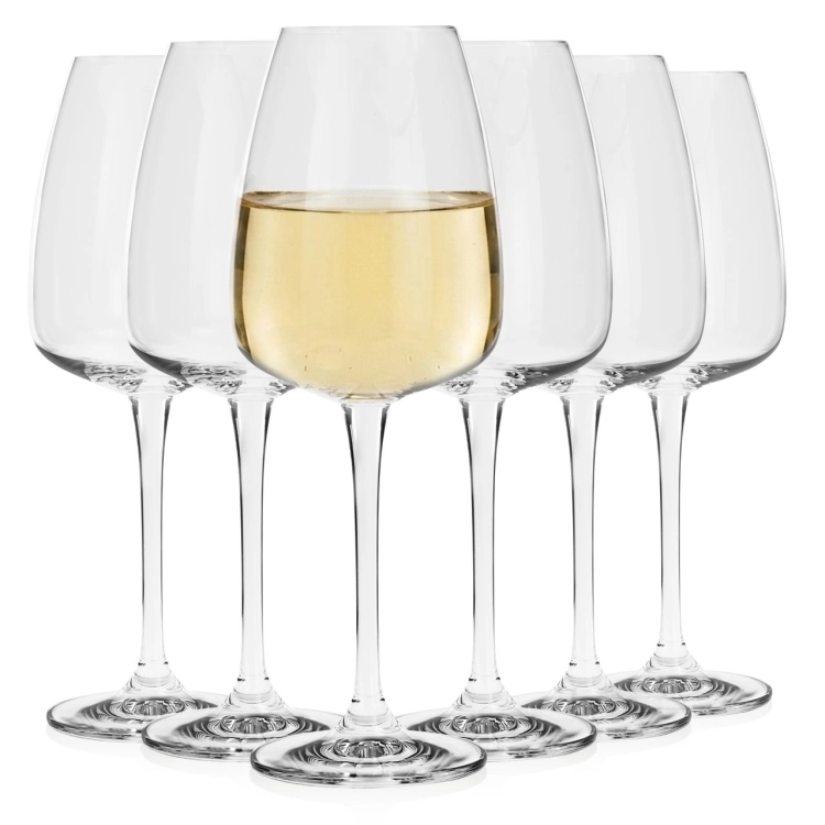 Kieliszki do wina białego BOHEMIA Anser 440 ml | 6 szt.