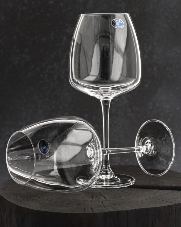 Kieliszki do wina czerwonego BOHEMIA Anser 610 ml | 6 szt.