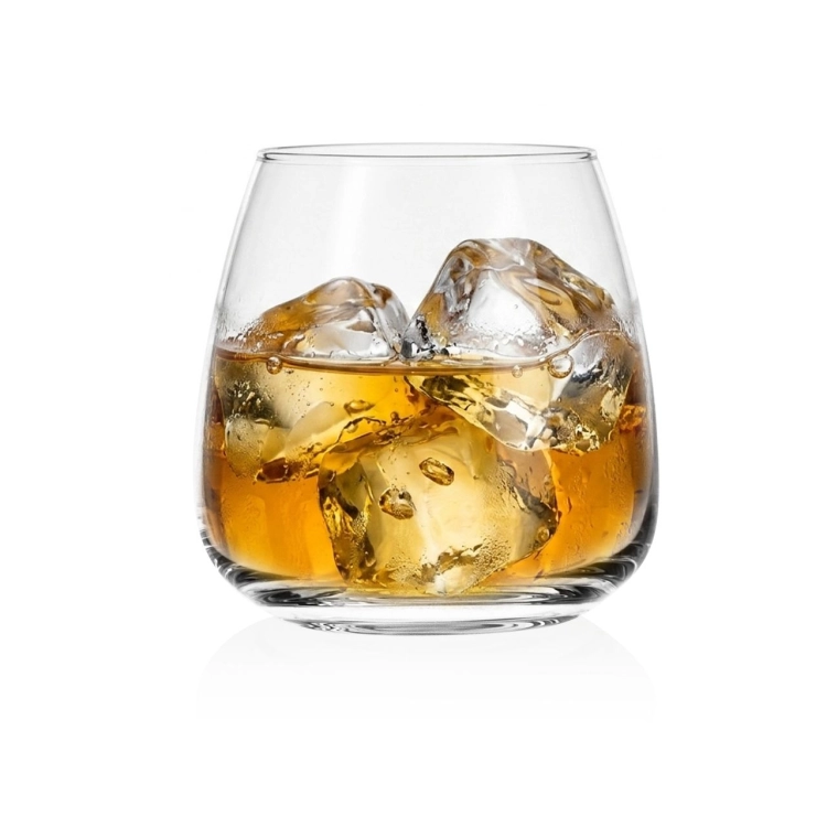 Szklanki niskie do whisky brandy Bohemia Anser 400 ml | 6 szt.