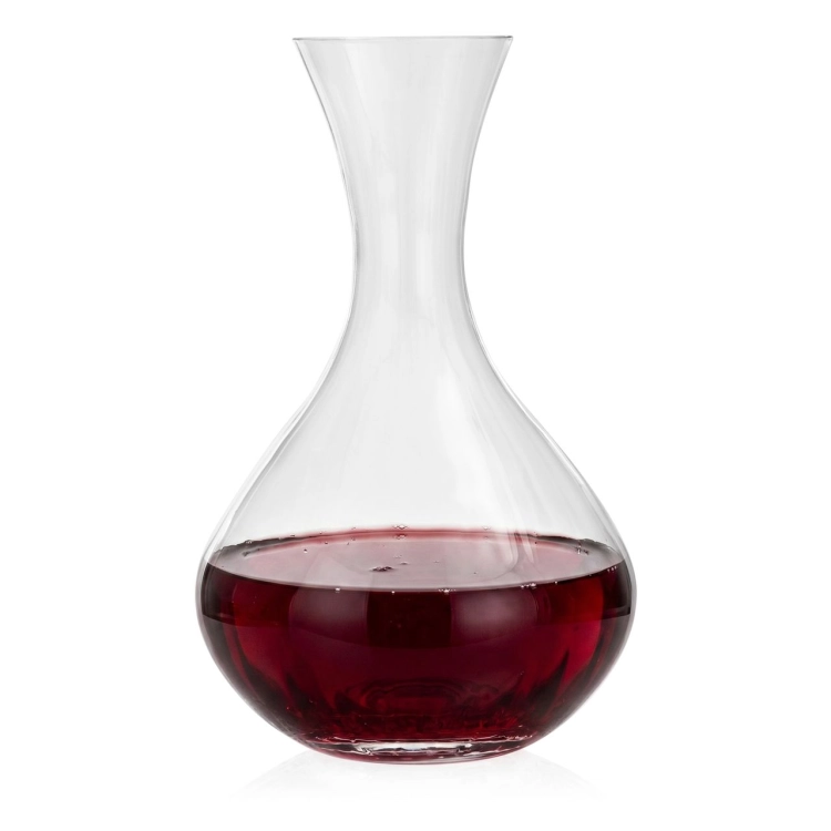 Karafka do wina, wody ryflowana / karbowana z OPTYKIEM BOHEMIA Waterfall OPTIC 1500 ml