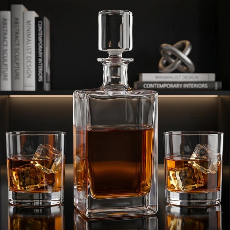 Zestaw do whisky 2+1 NOVA karafka + 2 szklanki
