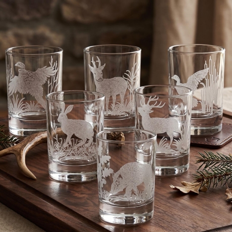 Przejdź do produktu Kieliszki do wódki SHOT Myśliwskie (NR101) 50 ml | 6 szt. w pudełku Szklanka.pl