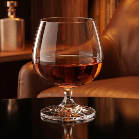 Przejdź do produktu Kieliszki kryształowe BOHEMIA Falco do koniaku brandy 250 ml | 6 szt.