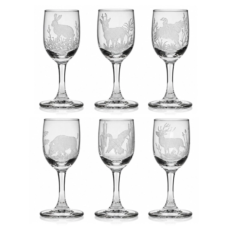 Kieliszki do wódki Myśliwskie 35 ml (3538) 6 szt. w pudełku Szklanka.pl
