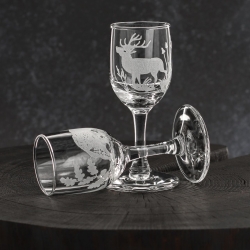 Kieliszki do wódki Myśliwskie 35 ml (3538) 6 szt. w pudełku Szklanka.pl