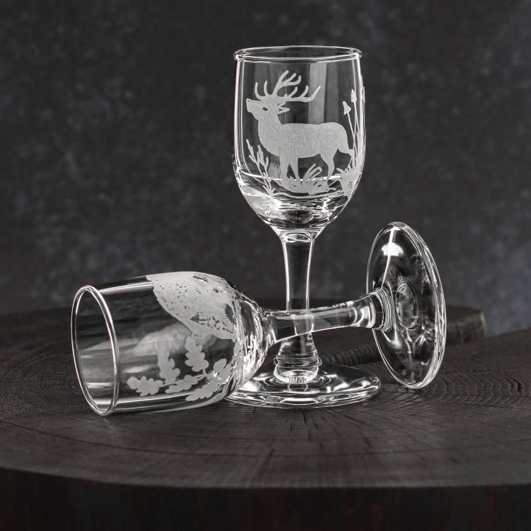 Kieliszki do wódki Myśliwskie 35 ml (3538) 6 szt. w pudełku Szklanka.pl