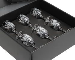 Kieliszki do wódki Wędkarskie 35 ml (3538) 6 szt. w pudełku Szklanka.pl