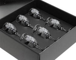 Kieliszki do wódki Polska ORZEŁ 35 ml (3538) 6 szt. w pudełku Szklanka.pl