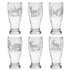 Myśliwskie szklanki, kufle do piwa 500ml (BRO29) | 6 szt.