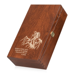 Szklanki do whisky Polskie Góry (NOVA) 350 ml | 6 szt. w skrzynce z GRAWEREM