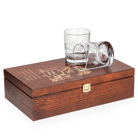 Przejdź do produktu Szklanki do whisky Konie (NOVA) 350 ml | 6 szt. w skrzynce z GRAWEREM