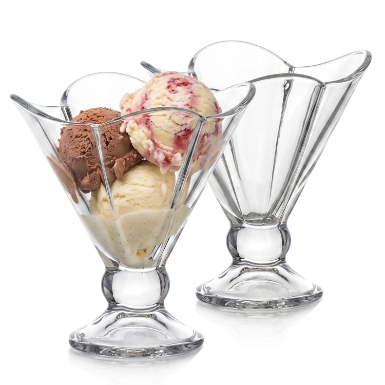 Pucharki do serwowania lodów deserów Pasabahce Ice Ville 200 ml 2szt.