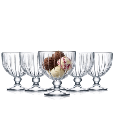 Przejdź do produktu Pucharki do serwowania lodów deserów Ambition Alia 390 ml 6szt.