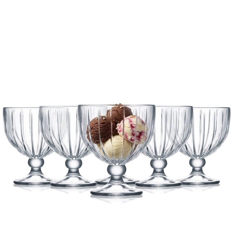 Pucharki do serwowania lodów deserów Ambition Alia 390 ml 6szt.