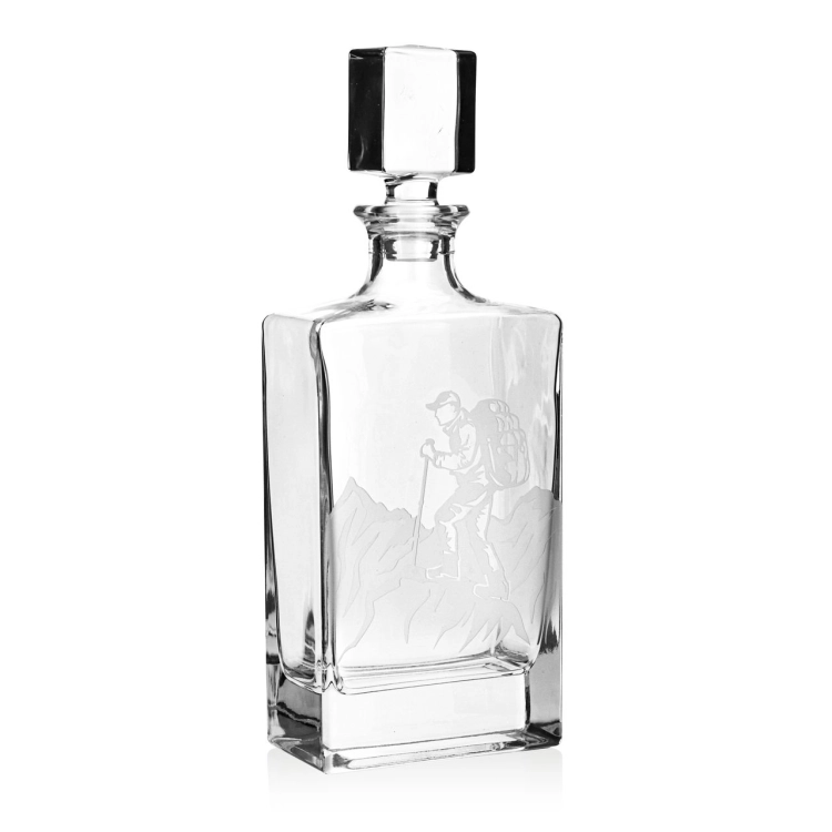 Zestaw do whisky 6+1 POLSKIE GÓRY karafka i szklanki w skrzynce (NOVA)