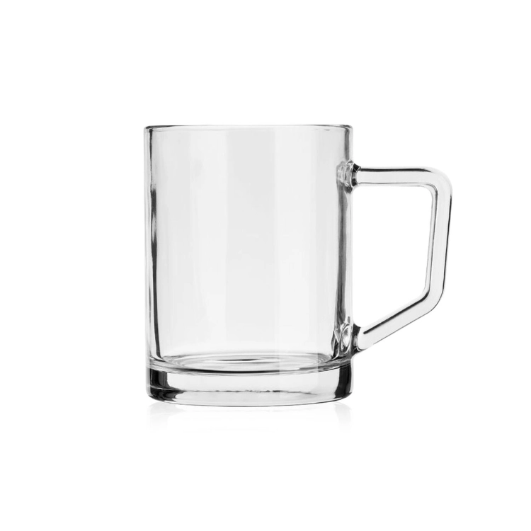 Szklanki z uchem kubki do kawy herbaty soku NICO 270 ml | 6 sztuk